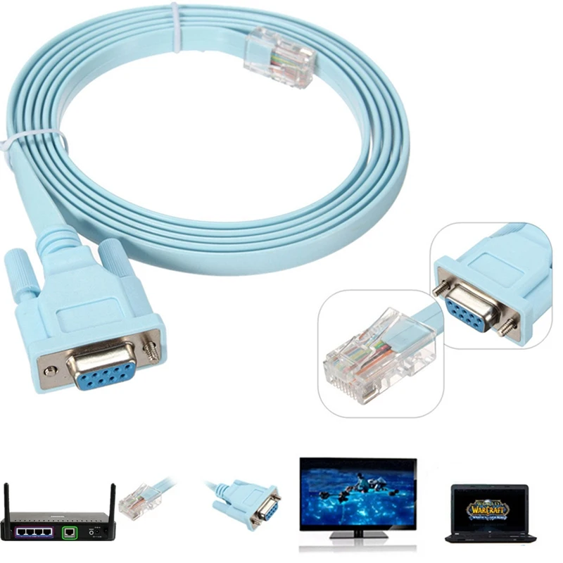 Cable Extensor RS232 DB9 Hembra A Hembra 1.4m - Ideal Para Conexión De Impresoras, Escáneres Y Dispositivos Seriales