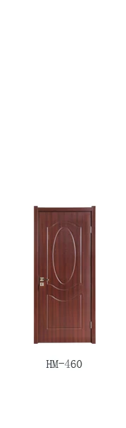 Cheap internal french two way opening PVC door