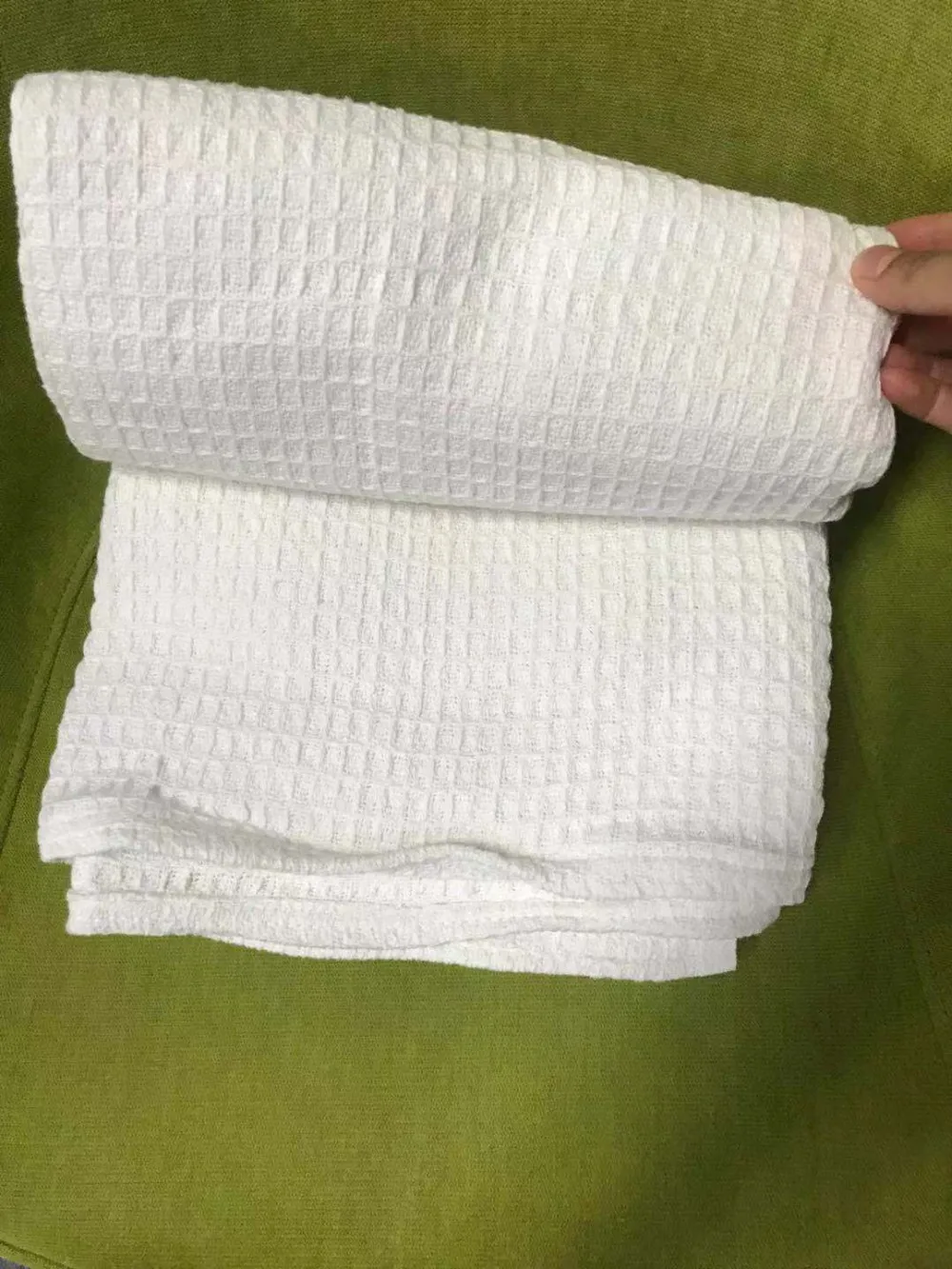 340gsm Single Size Cellular Waffles Blankets For Hotel Hospital Buy