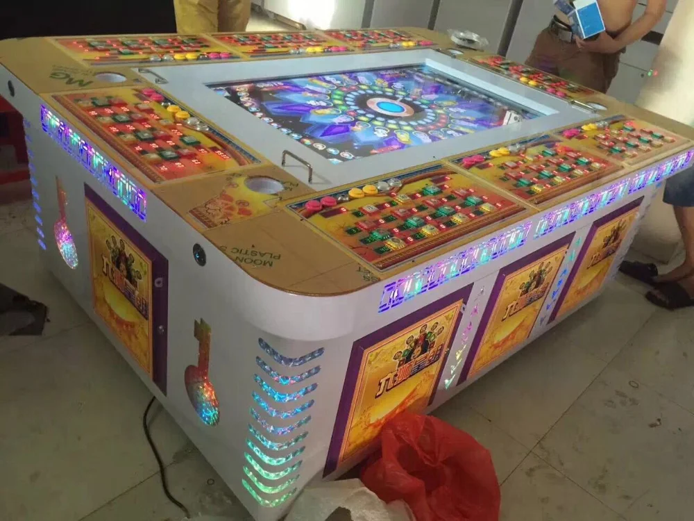 Dog Running Games Slot Machine Game Machine 8pcs Connection Machine