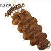 Brown Colour 30# Body Brazilian Human Hair Hand Tied Weft