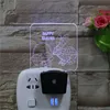 Creative Holiday Gifts 7 Color Changing Sensor Lights Nursery Night Lamp Happy Easter Rabbit Plug In Nightlight