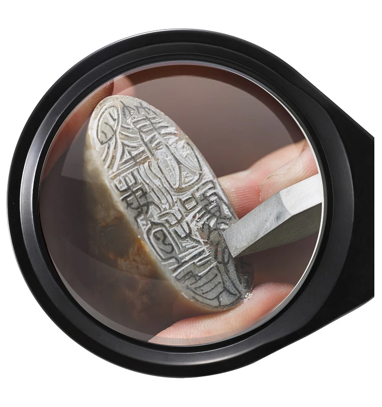 5X 8X 10X Novo estilo Iluminado Magnifier