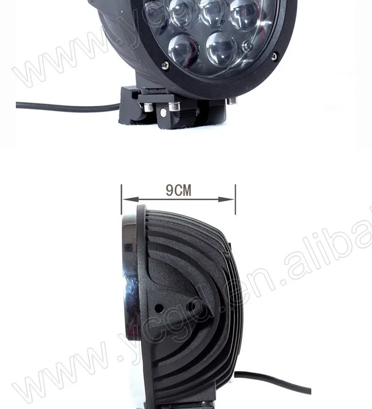 Auto Spare Parts Car High Power Super Bright Ip67 Outdoor 60w Led Work