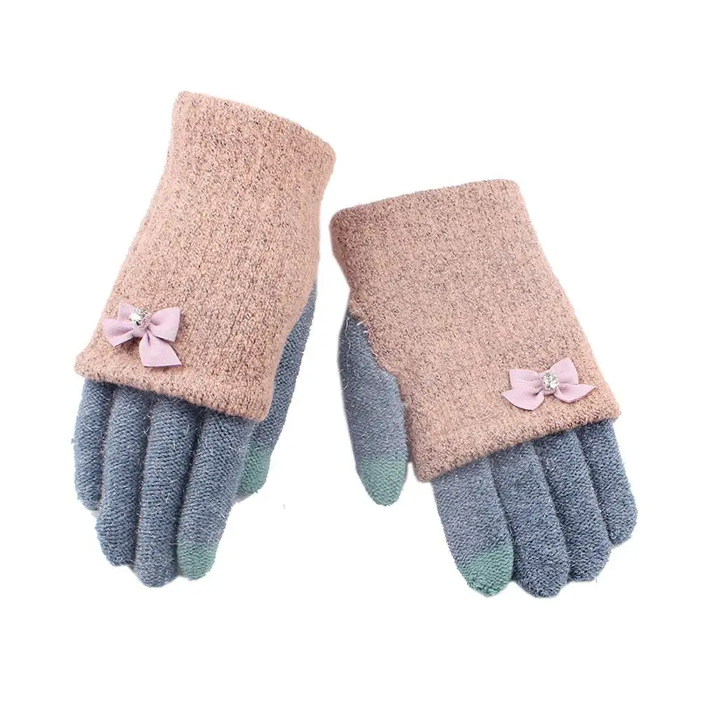 girls cashmere gloves