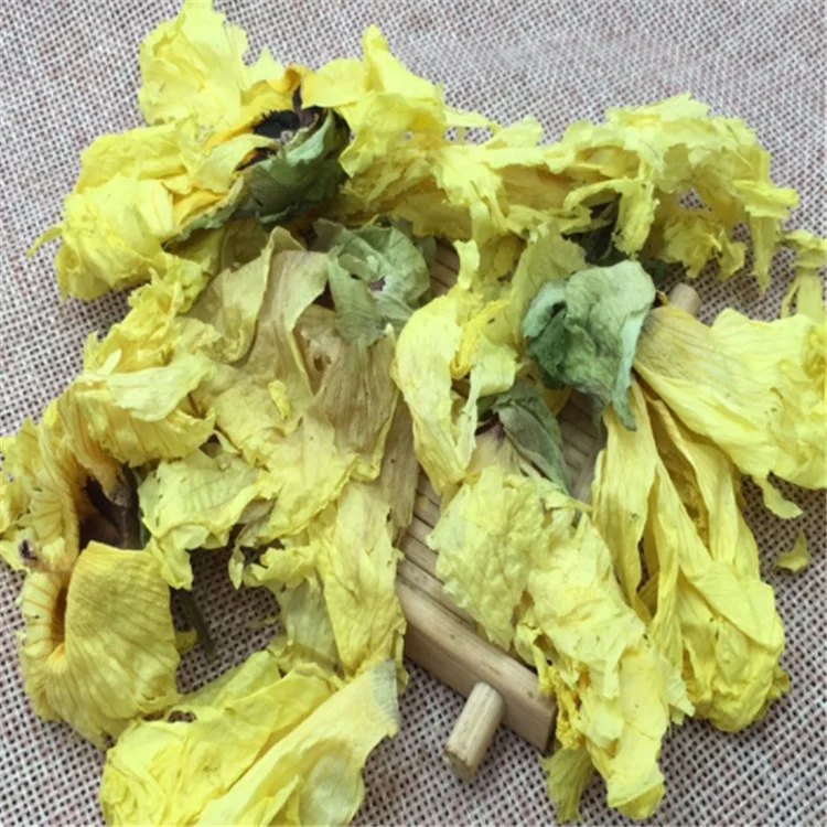 Natural Dried Okra flower /Abelmoschus esculentus flower/Hibiscus esculentus flower on sales - 4uTea | 4uTea.com