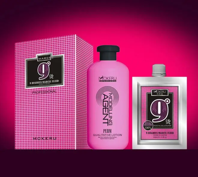 Private Label Best Curly Hair Perm Products Home Kit Cold Wave Perm