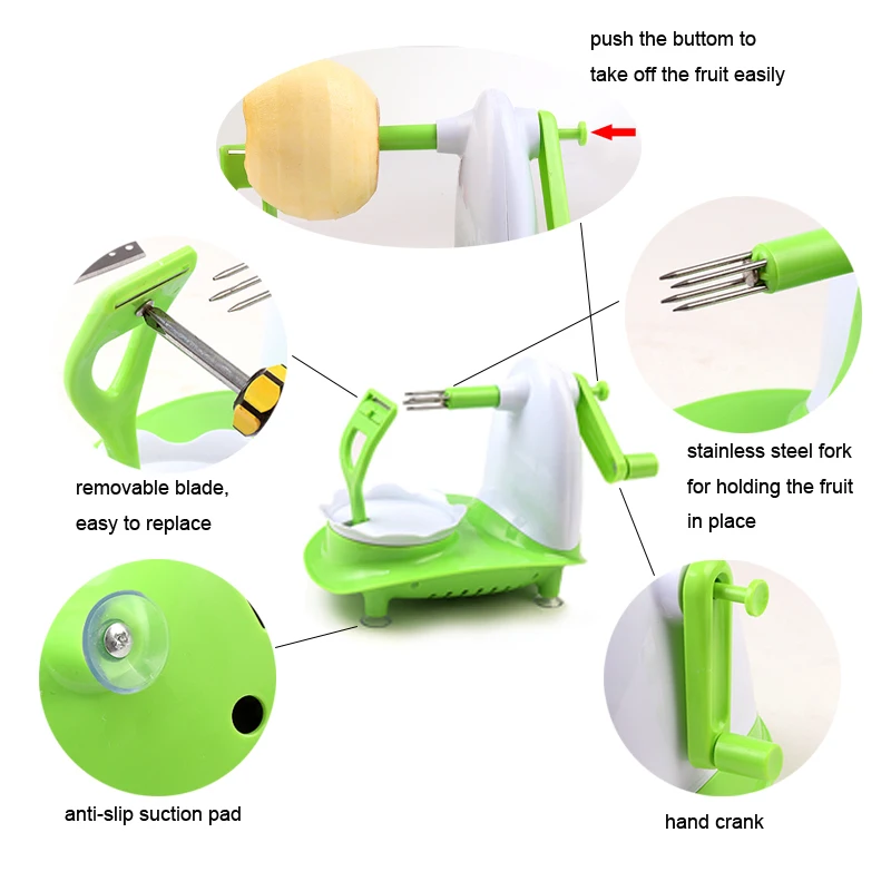 Innovative Product Hand Held Apple Skin Peeler Machine Replaceable