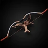 144cm snake bow 30-50lbs traditional wooden recurve bow long shoot range archery bow hunting