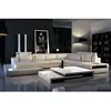 Italian Design Large Size U-shaped Genuine Leather Corner Sofa 0413