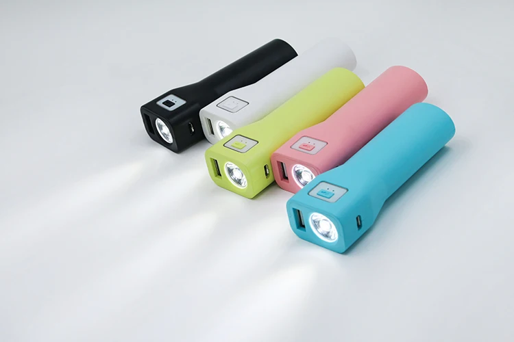 Led Torch Light Portable Power Bank With Flashlight,Usb Rechargeable