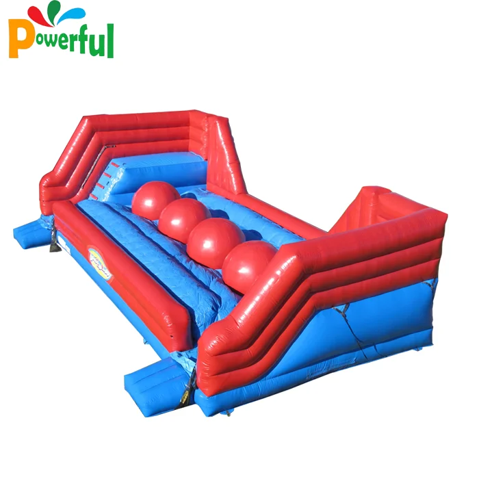 Commercial Inflatable Wipeout Red Big Balls Obstacle Course - Buy ...