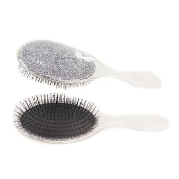 round plastic hair comb