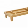 Bamboo computer desktop storage rack, Laptop Cellphone TV Printer Stand Desktop Container