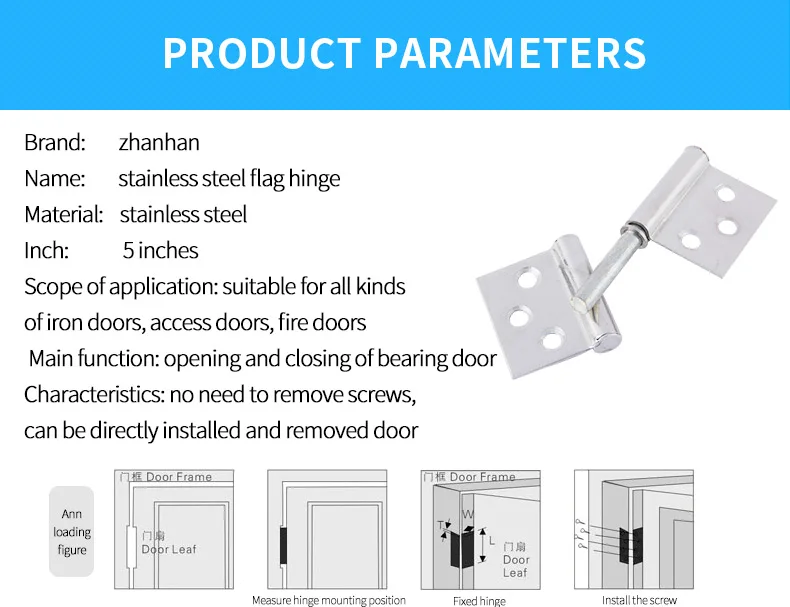 Hot Sale 5 Inch 360 Degree Stainless Steel Welding Flag Hinge Heavy Duty Flag Hinge Buy Fire