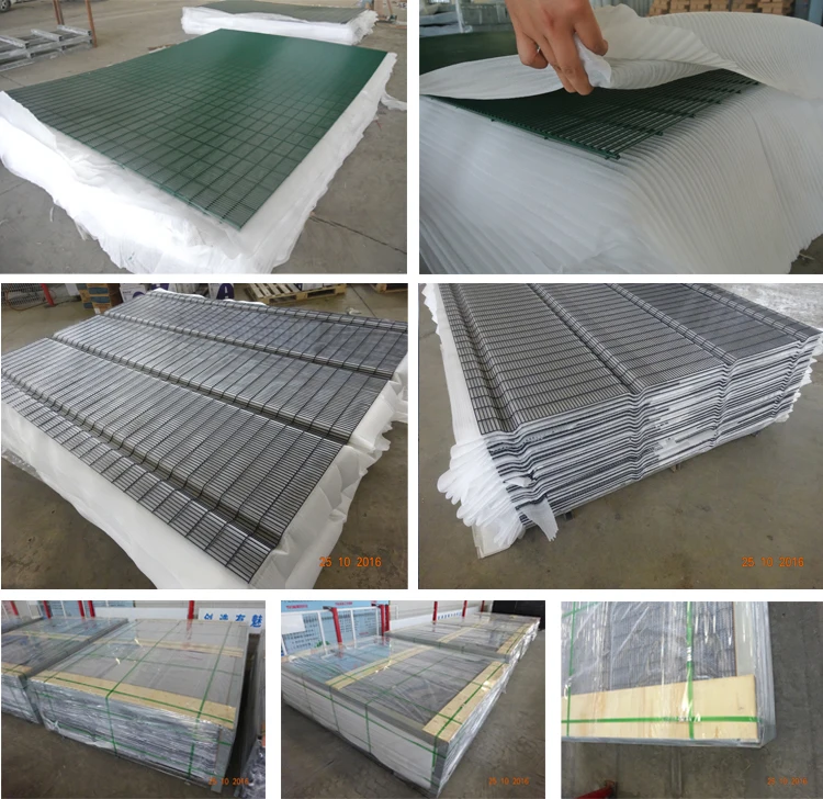 358 High Security Wire Mesh Fencing Panels