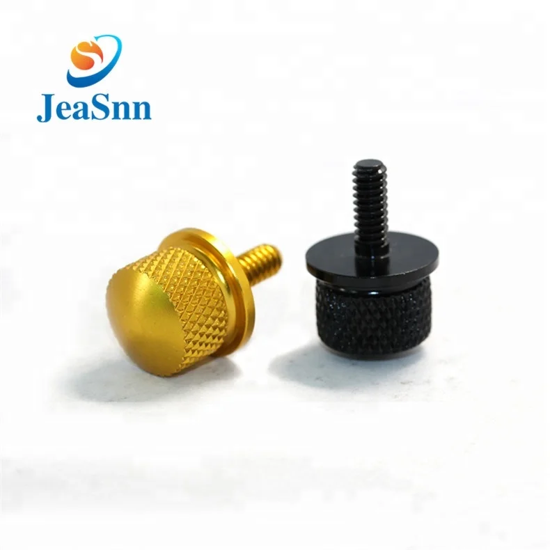 Customized Anodizing Aluminum 7075 Screws Knurled Thumb Screw Buy