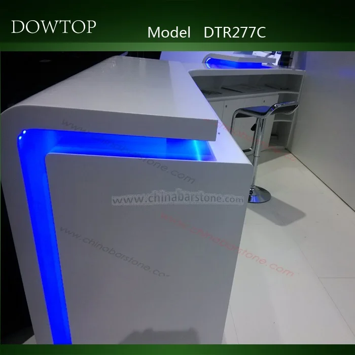 Simple Design Reception Desk Display Case Exhibition Reception Desk