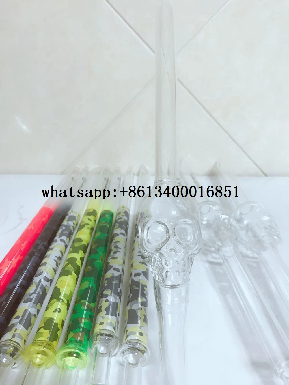 2021 Hot Selling Glass Hookah Shisha Mouthpiece Hookah Handle Pipe