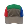 Custom Meidiney blank 5 Panel Plastic Strap Camp Snapback Caps