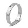 High Quality Polished Brushed 316L Surgical Stainless Steel Engineers Iron Ring Sale