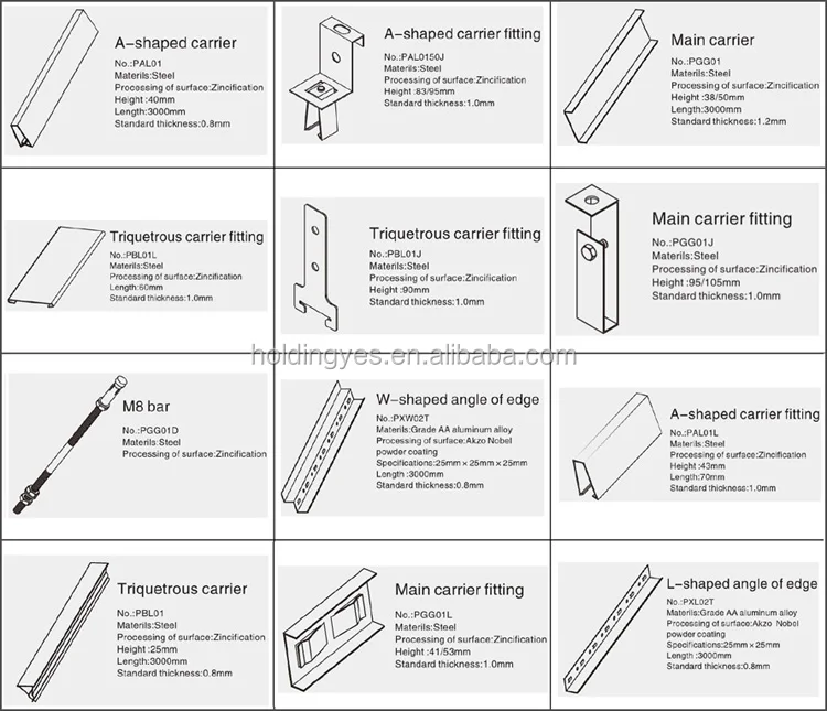 Metal Aluminum Suspended False Ceiling Accessories Buy Suspended Ceiling Accessories Ceiling Accessories False Ceiling Accessories Product On