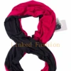 Infinity Scarf Travel Scarf with Pockets Hidden Zipper Pocket Scarf Solid Colors