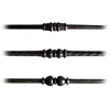 house and garden fence or gate grill design wrought iron pickets forged steel bar