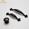 Furniture hardware zinc alloy cabinet wardrobe antique door knob and handle