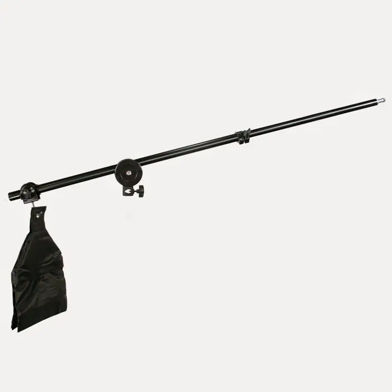 Lovephoto Photo Studio Overhead Boom Arm Top Light Stand With Grip Head
