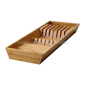 New Design Bamboo Knife Holder Customized Kitchen Bambo Knife