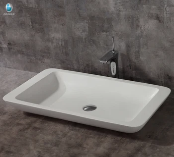 Lavatory Fancy Bathroom Handmade Wash Basin Engineered Stone Sink Lavatory Fancy Bathroom Handmade Wash Basin Engineered Stone Sink