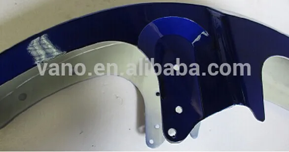 motorcycle spare parts red & white motorcycle front rear fender