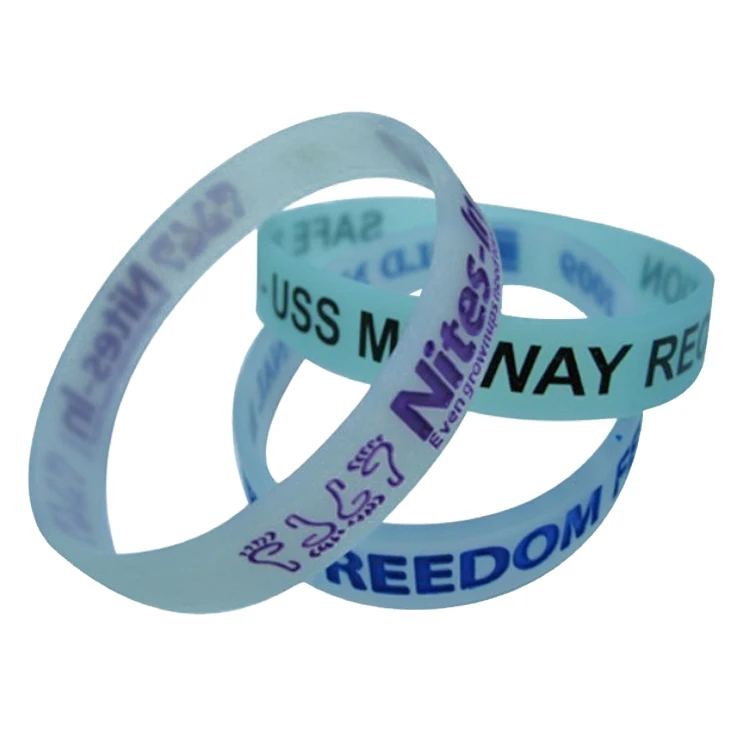 Rubber Wristband Zebra Print Logo Charm Silicone Bracelet Printer Buy