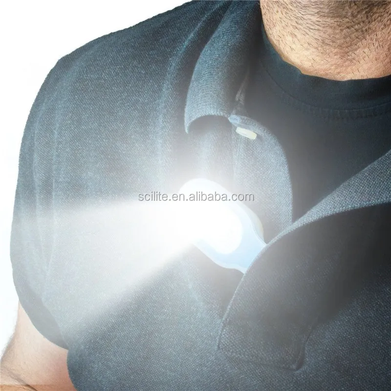 Portable-Clip-on-Cloth-Hands-Free-LED-Magnetic-Flashlight