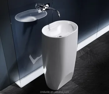 Modern Design Full Pedestal Wash Basin From Doporro China With
