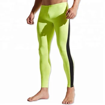 Men Tight Pants Dry Fit Compression Pants Tight Leggings Running Tights ...