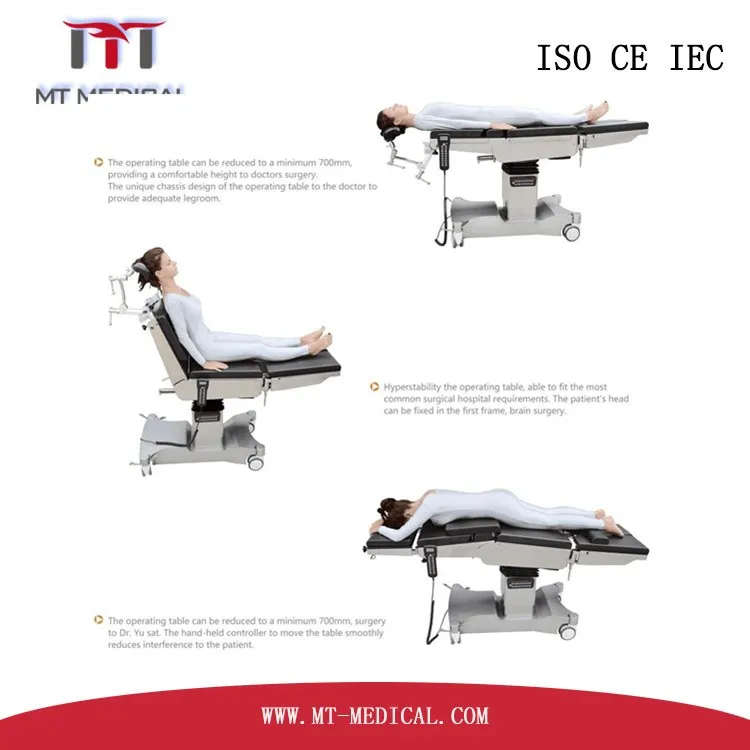 operation bed for neurosurgery High quality electric surgical table