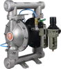 GODO QBF3-50Stainless Steel Powder Pneumatic Diaphragm Pumps Explosion-proof pump
