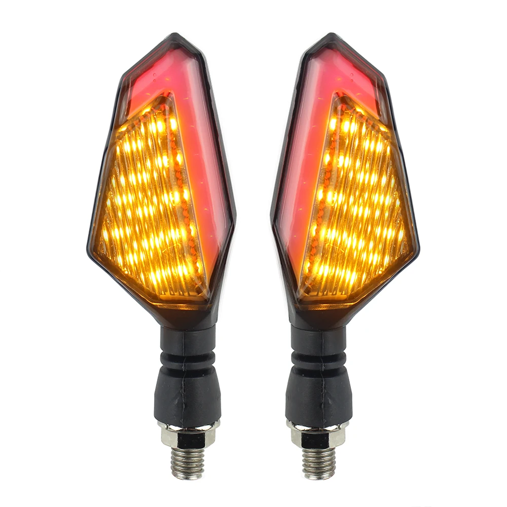 Aukma Universal Indicator LED Turn Signal Light for Motorcycle