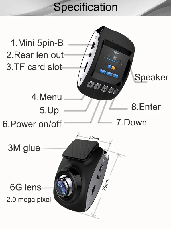 wireless car camera recorder