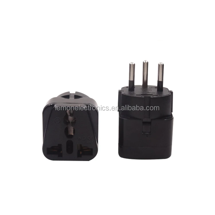 Universal Socket Outlet To 3 Pin Israel Plug Adapter Converter Buy