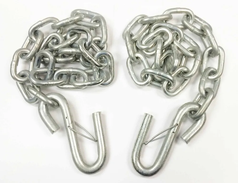 Zinc Plating Trailer Safety Chain S Hook With Wire Keeper Buy Trailer