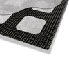 Composite Dimple HDPE drainage board with non-woven geotextile