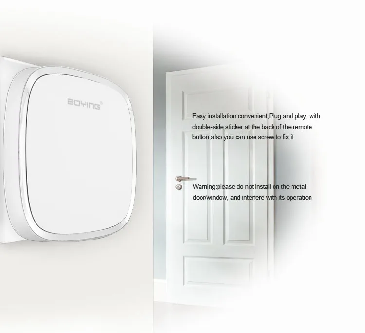 portable battery doorbell