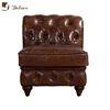 Chesterfield Unique Leather Single Armless Sofa Design