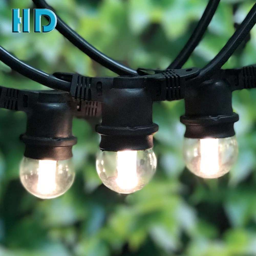 E26 g40 led patio string lights bulb