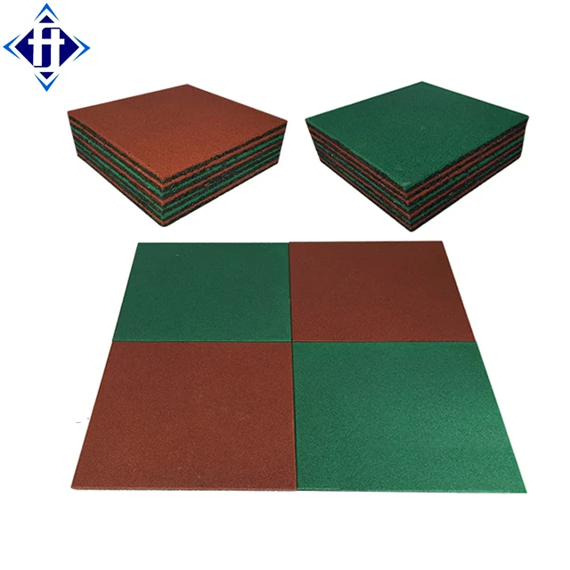 rubber tiles