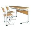 MDF Dual/Combo Euro Tables,classroom furniture desk without basket,bookrack,study desk