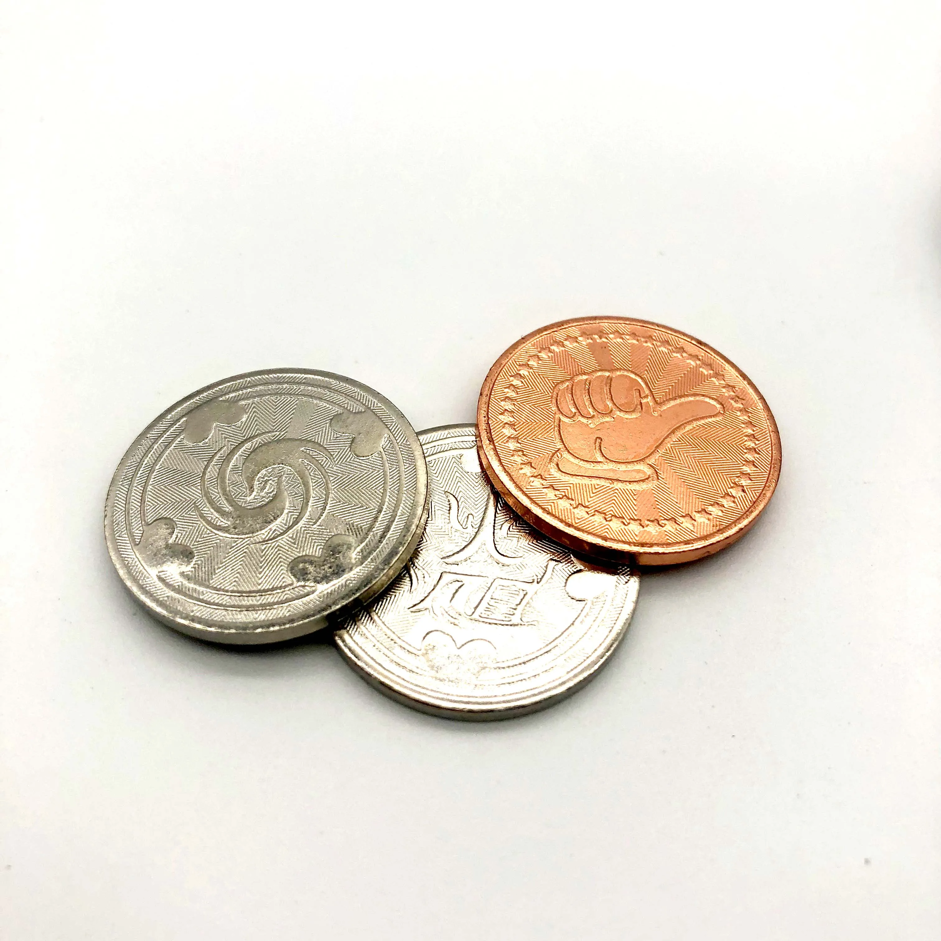 Custom Design Game Token Coins Board Game Metal Coin Metal Game Coins